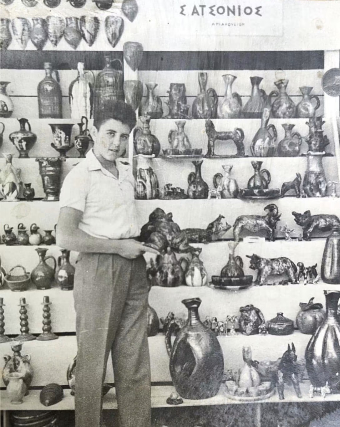 Archival pottery workshop photography